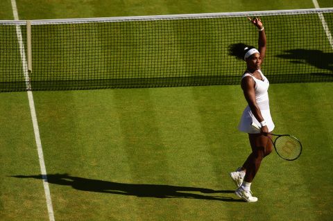 Williams is now one win away from completing the "Serena Slam" for the second time. It would be her 21st major overall. 
