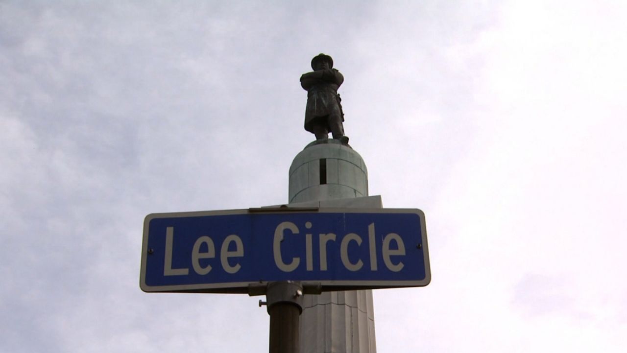 Statue of Confederate General Robert E. Lee in New Orleans is considered for removal