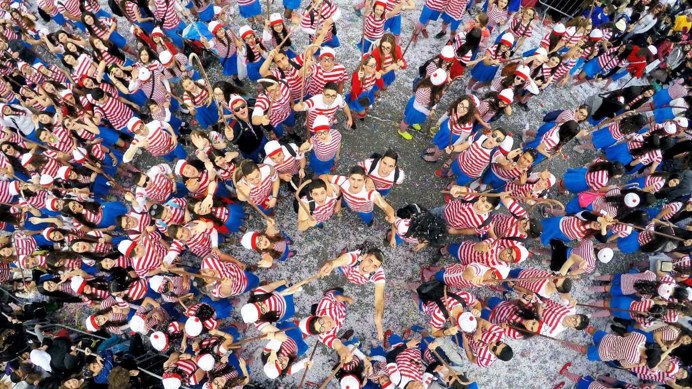 <strong>1st Prize Winner, Dronies category</strong>: <a href="http://www.dronestagr.am/wheres-wally-limassol-carnival-cyprus/" target="_blank" target="_blank">"Where's Wally?"</a> at the Limassol Carnival in Cyprus