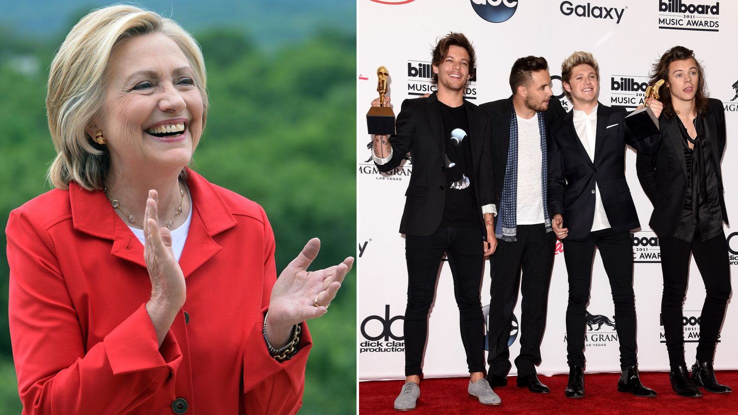 Hillary Clinton One Direction