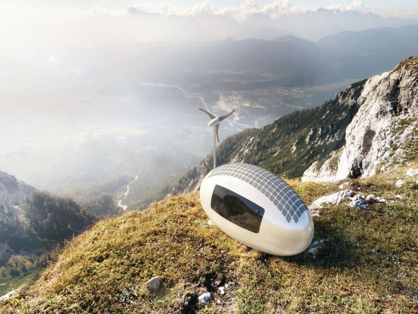 The Ecocapsule offers a radical alternative to conventional housing, and can be situated in the most remote locations on earth. 