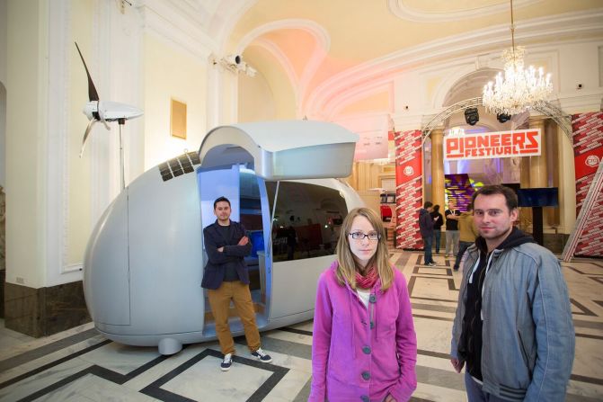 It was first displayed at Austria's Pioneers Festival. 