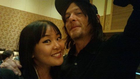 San Diego Comic-Con is a great place to meet your favorite celebrities and this year's event was no different. Laura Sirikul ran into "The Walking Dead" fan favorite Norman Reedus.