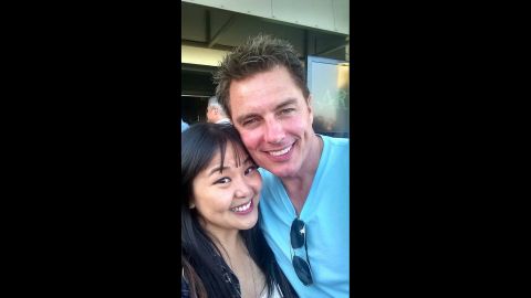 Between "Doctor Who," "Torchwood" and "Arrow," John Barrowman is Comic-Con royalty, so Laura Sirikul made a point to get a photo with him.