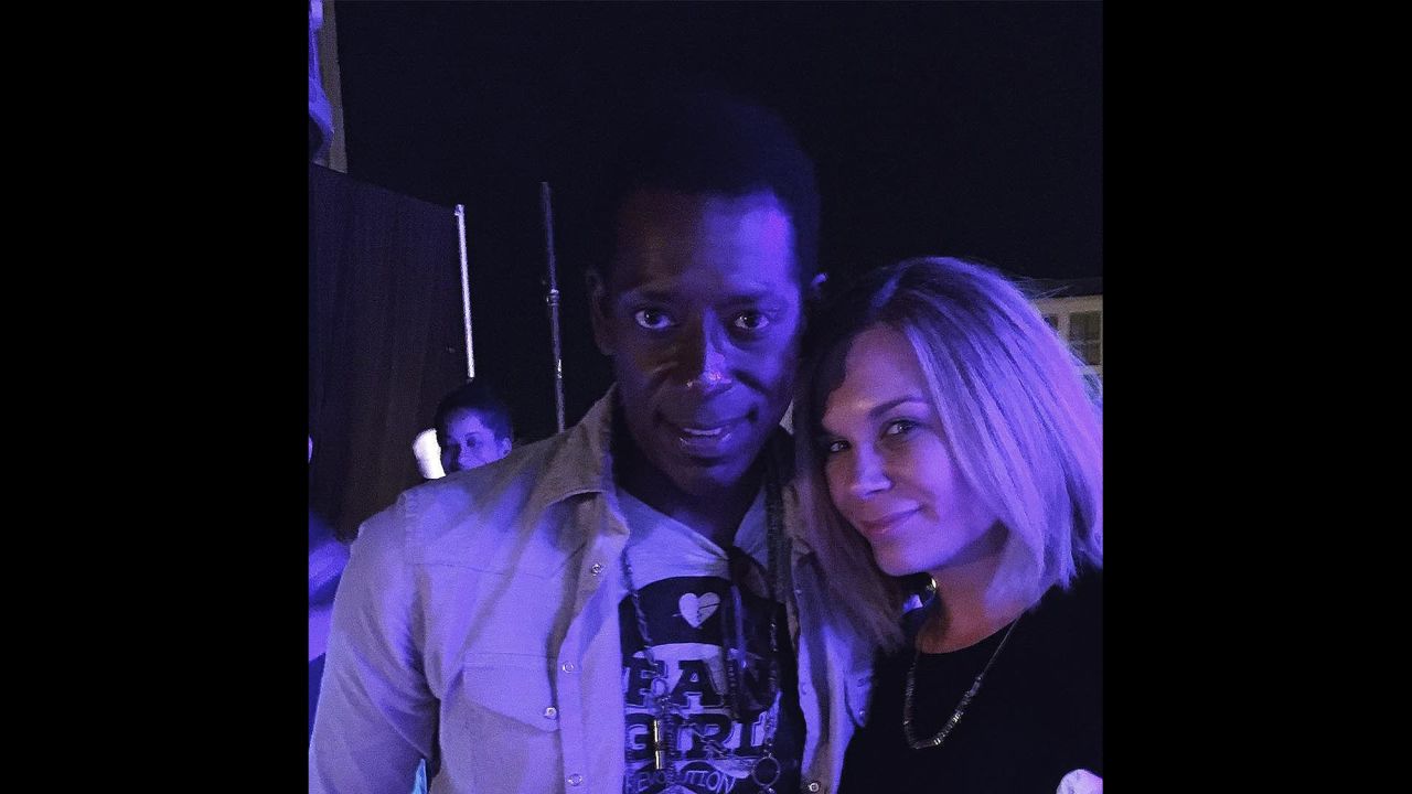 Shannon Martelli took this evening selfie with "Sleepy Hollow" and "Mad TV" star Orlando Jones.