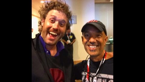 T.J. Miller, fresh off the success of "Silicon Valley" and "Big Hero 6," is clearly excited for his next movie, "Deadpool."
