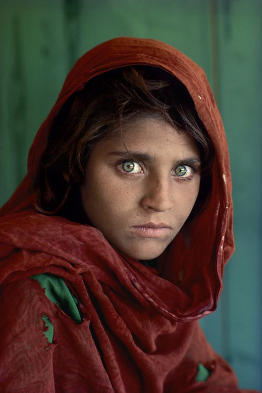 Yet it was a stark portrait that made McCurry's name: this<a href="http://edition.cnn.com/2015/03/23/world/steve-mccurry-afghan-girl-photo/"> image of refugee Sharbat Gula, the "Afghan Girl,"</a> that drew international attention to the Soviet invasion of Afghanistan in 1984, as the cover of National Geographic magazine. <br /> <br />"Sometimes you're with a family and you spend an afternoon, or you go back to the same village five or 10 times, get to know the people, but it feels different, really."