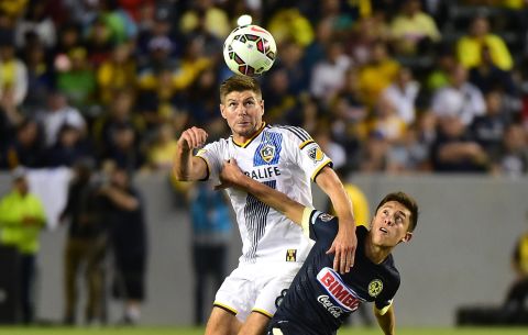 Steven Gerrard began his new adventure in Major League Soccer with a 45 minute showing for Los Angeles Galaxy on Sunday. The former Liverpool captain, who spent 17 years at Anfield, played in the 2-1 win over Mexican side Club America.
