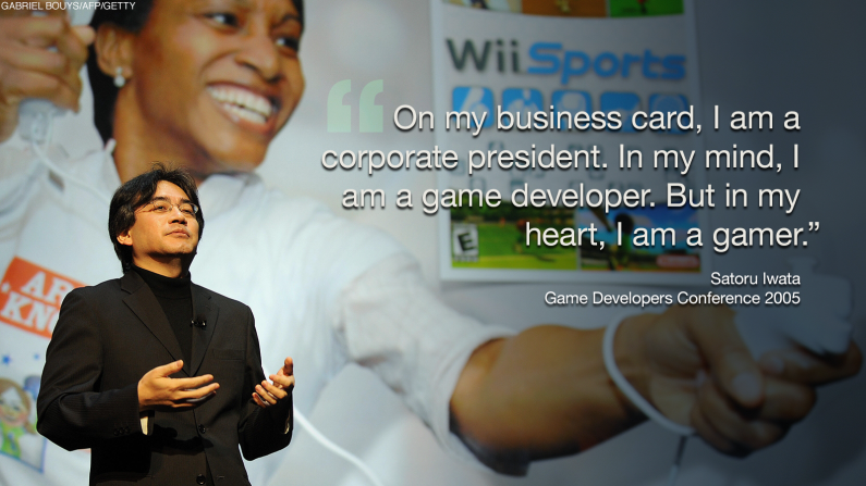 Nintendos Ceo Satoru Iwata Played By His Own Rules Cnn Business