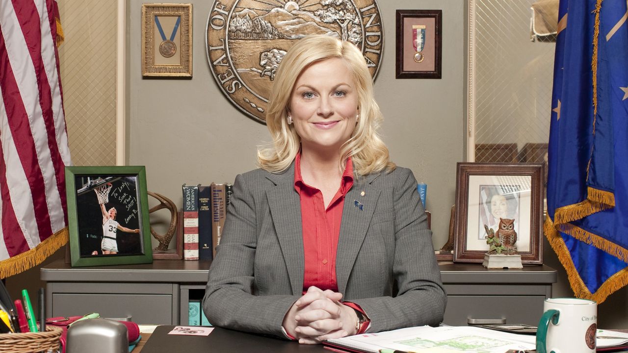 Amy Poehler as Leslie Knope in "Parks and Recreation."