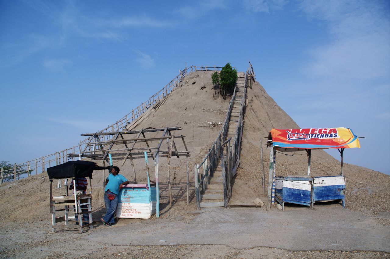 According to legend, a cleric armed with holy water tamed the fiery mount and transformed the molten lava into a soupy concoction of body-benefiting minerals. The mud volcano is located about 45 minutes from Cartagena.