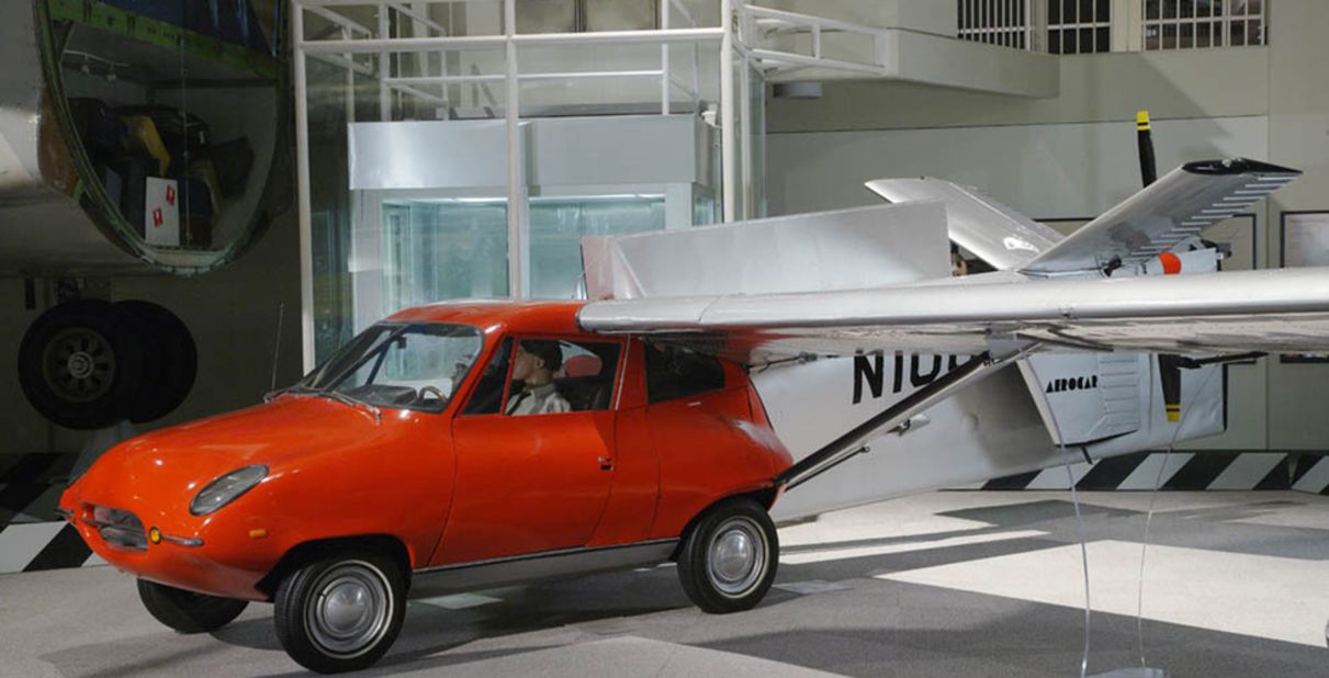 In 1968, several Taylor Aerocar III's were built, though Hagedorn says they never really took off in the public eye. "They were cumbersome and a little bit underpowered," he admits. 