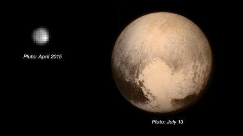 Previous photos of the planet were pixelated.
