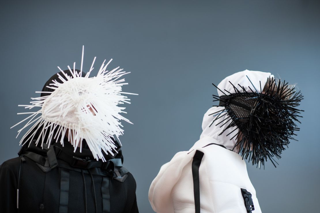 Masks by Swiss designer Jennifer Thévenaz-Burdet