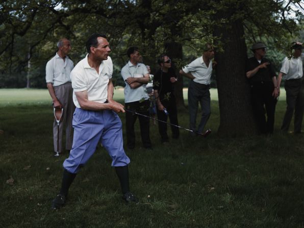 Max Faulkner, Open champion in 1951, was a colorful presence on the fairways during the 1950s and 1960s.<br /><br />"He loved to wear bright colors and was known for being quite fun on the course. He was somebody who looked to make use of fashion," Fleming says. 