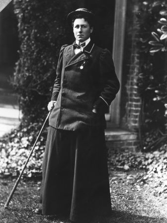 Female golf attire wasn't exactly progressive in the late 19th and early 20th centuries. This outfit from circa. 1890 was typical of the heavy garb that women would wear.<br /><br />"They were passionate about the game and careful about how they were perceived. They wanted to keep a good reputation," Fleming says.