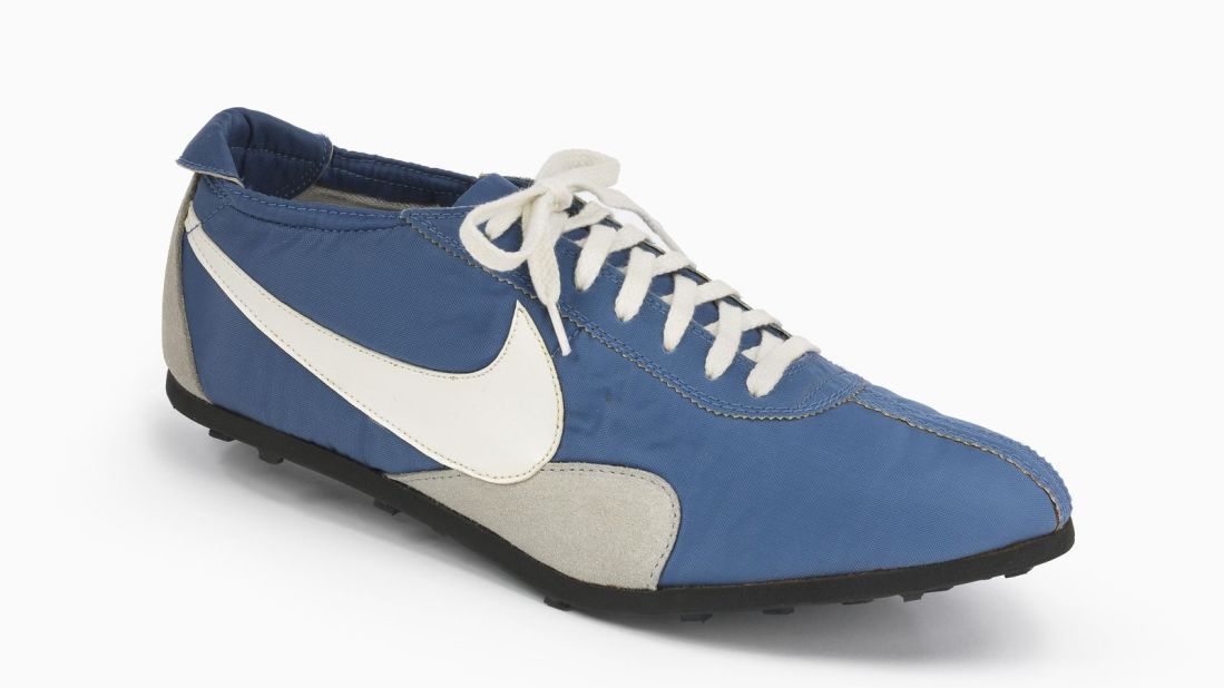The Nike "Moon Shoe," with its waffle sole designed by Bowerman, was Blue Ribbon Sports' first major design innovation when it debuted at the U.S. Olympic Track and Field Trials in 1972. It was nicknamed the "Moon Shoe" because it left craters in the dirt.