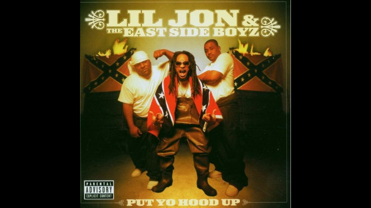Lil Jon and the East Side Boyz prominently feature the flag on the cover of their album "Put Yo Hood Up." He says showing it -- and showing it burning -- takes power away from racists. "We burned the flag on the album cover and in the music video," <a href="http://www.thedailybeast.com/articles/2015/07/09/still-raging-after-all-these-years-lil-jon-on-his-edm-rebirth-and-burning-the-confederate-flag.html" target="_blank" target="_blank">he told the Daily Beast</a>.