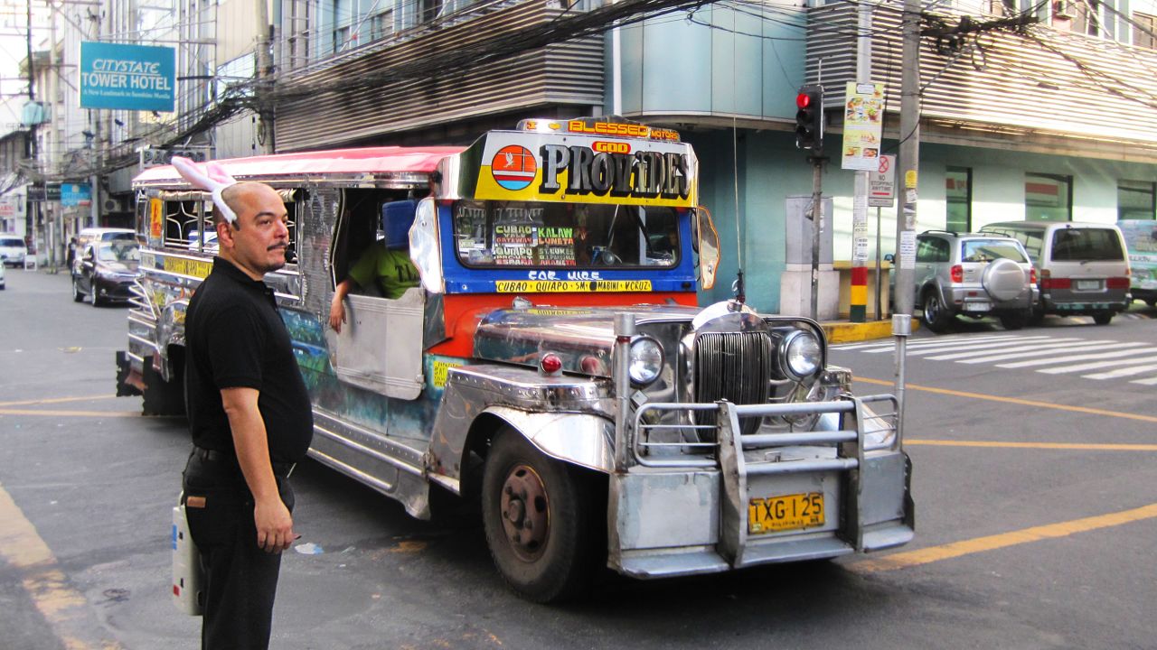 Carlos Celdran hopes his "Walk this Way" tours will revive interest in Manila's old, historic districts.
