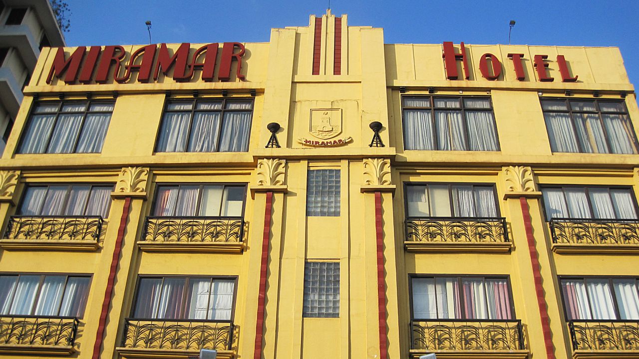 Miramar Hotel, one of the stops on Celdran's Old Manila tour.