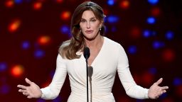 LOS ANGELES, CA - JULY 15: Honoree Caitlyn Jenner accepts the Arthur Ashe Courage Award onstage during The 2015 ESPYS at Microsoft Theater on July 15, 2015 in Los Angeles, California. (Photo by Kevin Winter/Getty Images)