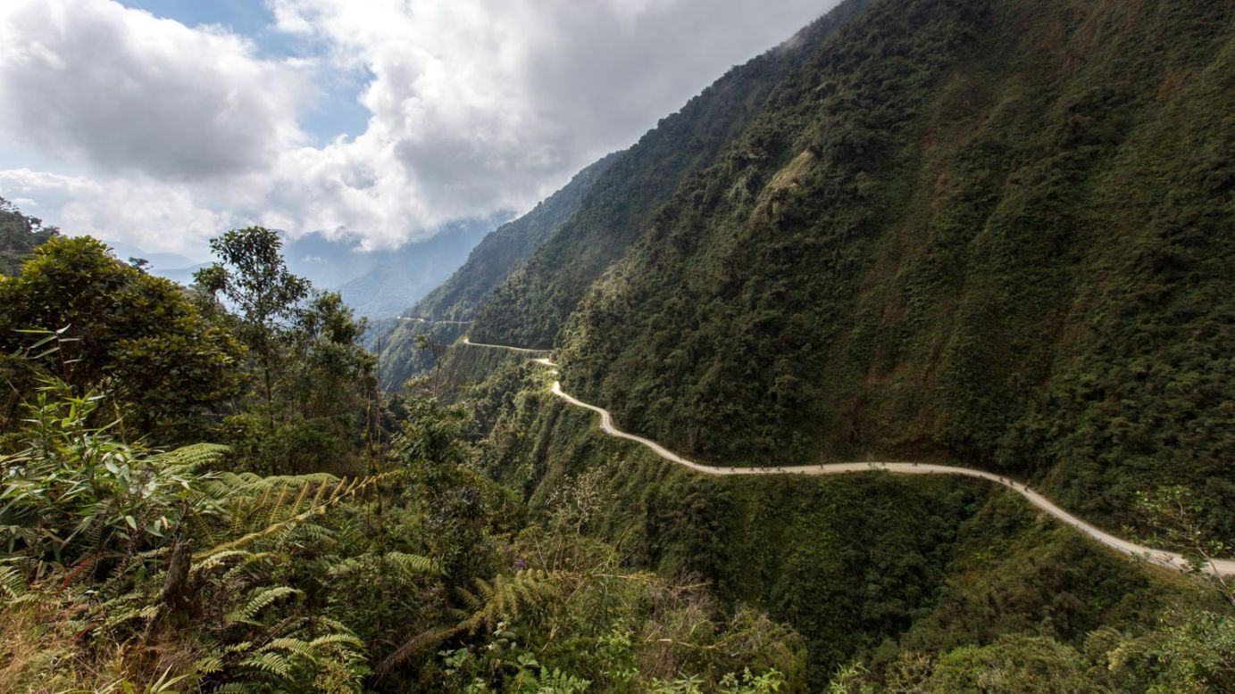 Yungas Road, labeled one of the world's deadliest roads, allows bikers to travel on a thin, steep path that claims <a href="http://travel.cnn.com/explorations/life/worlds-deadliest-roads-098394">hundreds of lives</a> each year. "I had heard about the death road since before I got there, but actually being on it and biking down through the mountains and into the jungle was an incredible experience," said <a href="http://ireport.cnn.com/docs/DOC-1251183">Matthew Meshey.</a>