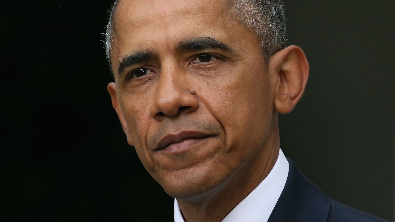 WASHINGTON, DC - JUNE 26:  U.S. President Barack Obama gives remarks on the Supreme Court ruling on gay marriage, in the Rose Garden at the White House June 26, 2015 in Washington, DC.  Today the high court ruled that same-sex couples have the right to marry in all 50 states. (Photo by Mark Wilson/Getty Images)