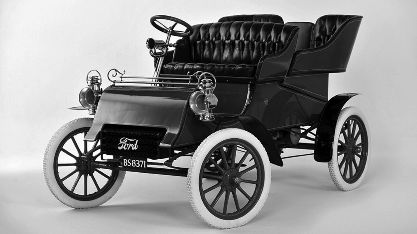 There was a time before Henry Ford became <em>Henry Ford</em>, an industrialist so well-known that his name was synonymous with consumerism and efficiency in Aldous Huxley's satirical novel "Brave New World." On July 23, 1903, his new Ford Motor Co. introduced the Model A, seen here. At the time, Ford was one of many trying to establish himself in the new automobile business -- though he had a vision of a car for everyone, not just rich people.
