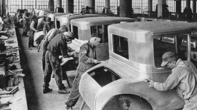 By 1927, Ford was one of America's most formidable industrialists. He'd introduced a $5-a-day wage in 1914 -- "twice what could be earned at any other auto company," <a href="index.php?page=&url=http%3A%2F%2Fwww.pbs.org%2Fwgbh%2Famericanexperience%2Ffeatures%2Ftimeline%2Fhenryford%2F" target="_blank" target="_blank">a PBS documentary observed</a> -- and helped build the modern middle class, though his own beliefs <a href="index.php?page=&url=https%3A%2F%2Fwww.thehenryford.org%2Fexhibits%2Fhf%2FThe_Innovator_and_Ford_Motor_Company.asp" target="_blank" target="_blank">could be hidebound</a> and <a href="index.php?page=&url=http%3A%2F%2Fhistory.hanover.edu%2Fhhr%2F99%2Fhhr99_2.html" target="_blank" target="_blank">prejudiced</a>.