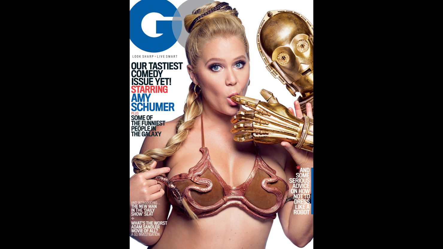 Amy Schumer goes 'Star Wars' for GQ cover