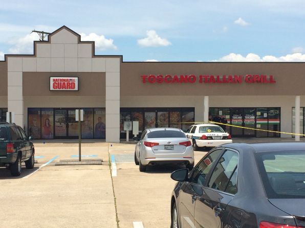 The gunman first opened fire at this military recruitment office located in a strip mall off Lee Highway in Chattanooga.
