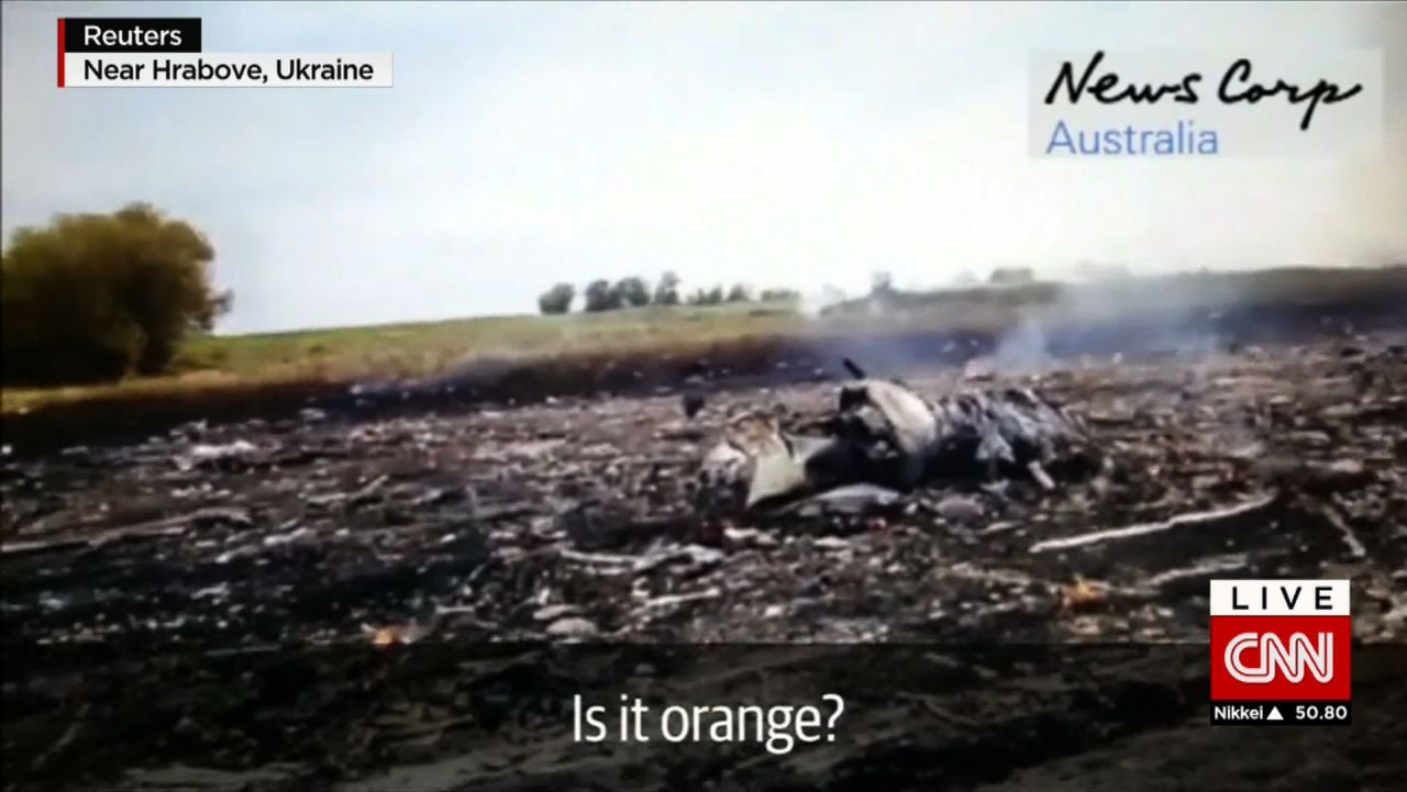 mh17 aftermath footage