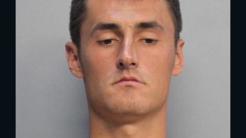 The mugshot of Australian tennis star Bernard Tomic, arrested in Miami on July 15. Sport may be lacking some genuine bad boys these days but Tomic recent brush with the law is keeping athletes in the headlines. 
