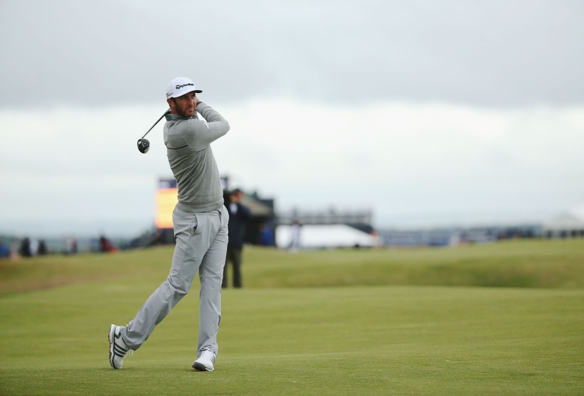 Dustin Johnson leads the way on 10-under-par. After an opening round of 65 on Thursday, Johnson was forced to call it a day at the 14th hole on a rain-interrupted day two. He will finish his second round early on Saturday. 