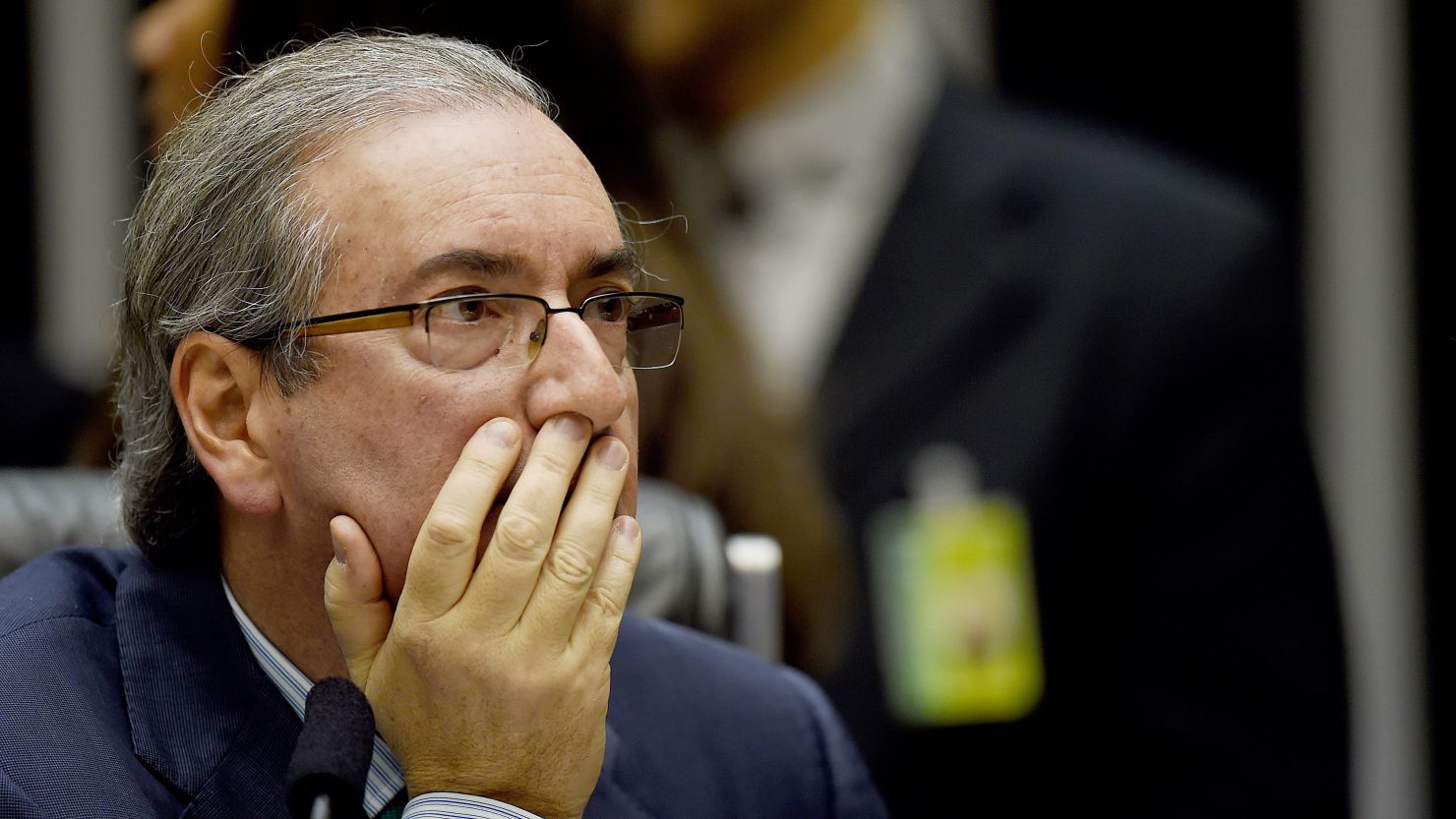 Speaker Eduardo Cunha has denied bribery and money laundering allegations in the "Car Wash" probe.