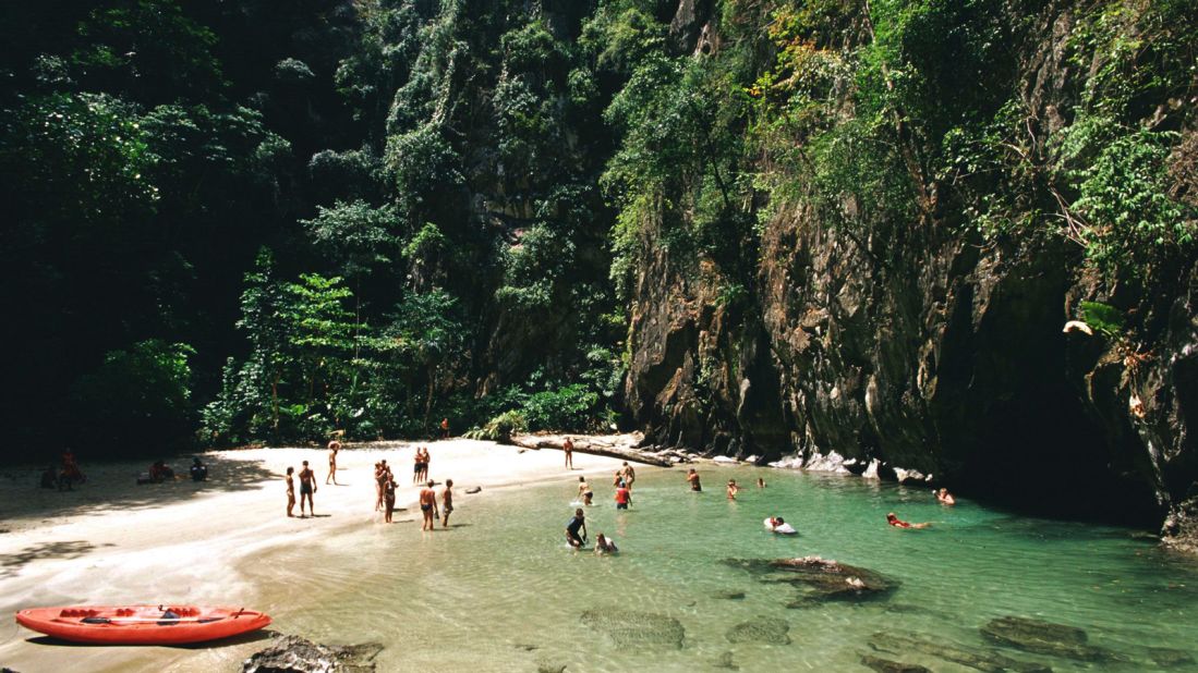 According to legend, the hidden beach was once a secret hideaway for pirates, who came here to stash their ill-gotten gains and escape the long arm of the law.