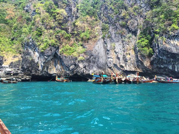 Most visitors head straight for one thing on Koh Mook -- Morakot Cave. At low tide, visitors can swim through the pitch black cave entrance to access the hidden beach on the other side.