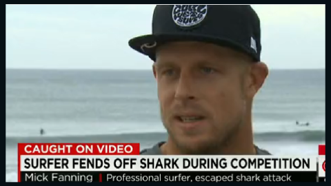 Mick Fanning is a champion surfer from Australia.