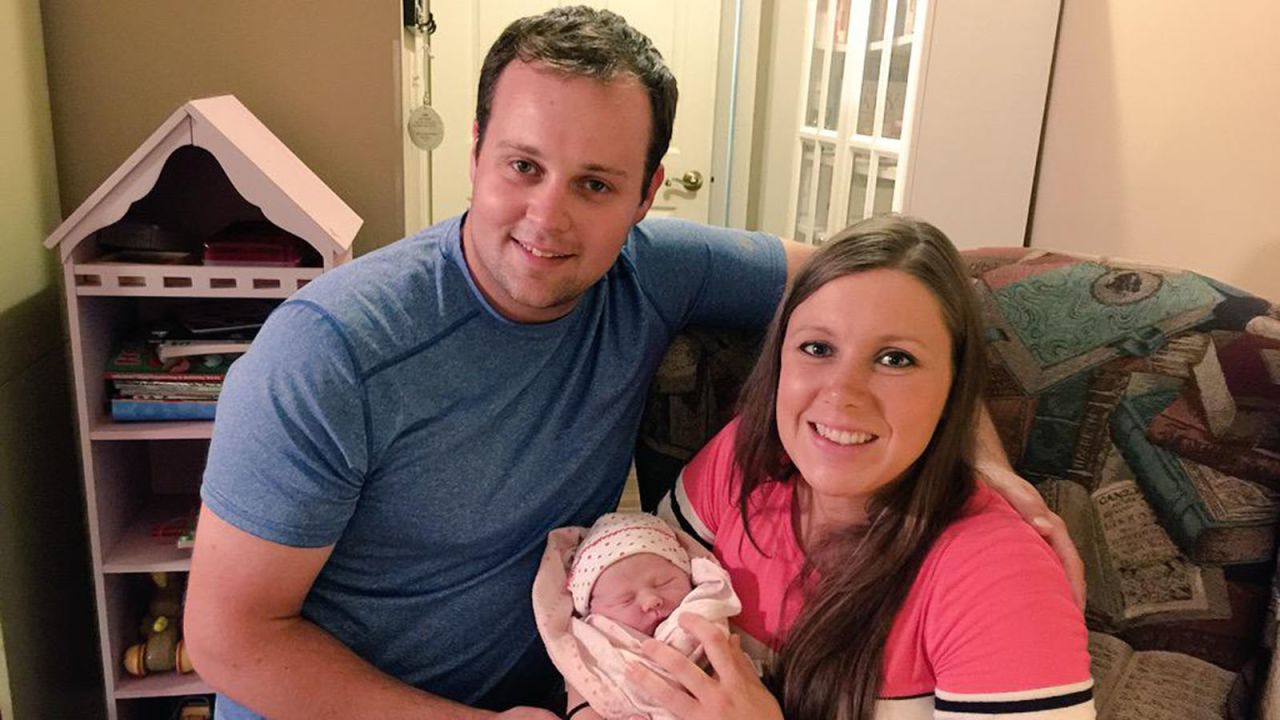 In July 2015, Josh Duggar and his wife, Anna, welcomed their fourth child, daughter Meredith Grace. Soon after that, Josh Duggar entered a faith-based rehab facility after he was outed as a user of the cheating website Ashley Madison.