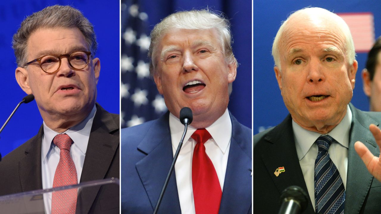 franken trump mccain