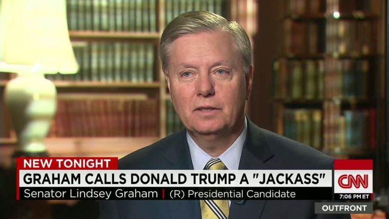 Sen. Lindsey Graham: Donald Trump Is A ‘jackass’ | CNN Politics