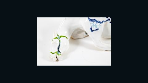 Dumon's work with ceramics also attempted to tackle issues of trauma and memory.