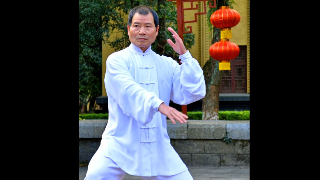 A number of martial arts forms are practiced on the grounds of Jingjiang.