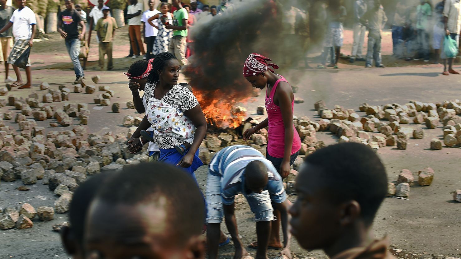 The U.N. says more than 200 people have been killed since Burundi's highly contested election in July.