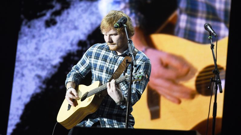 Best male video: Ed Sheeran (pictured), "Thinking Out Loud"; Mark Ronson feat. Bruno Mars, "Uptown Funk"; Kendrick Lamar, "Alright"; The Weeknd, "Earned It"; Nick Jonas, "Chains."<br />