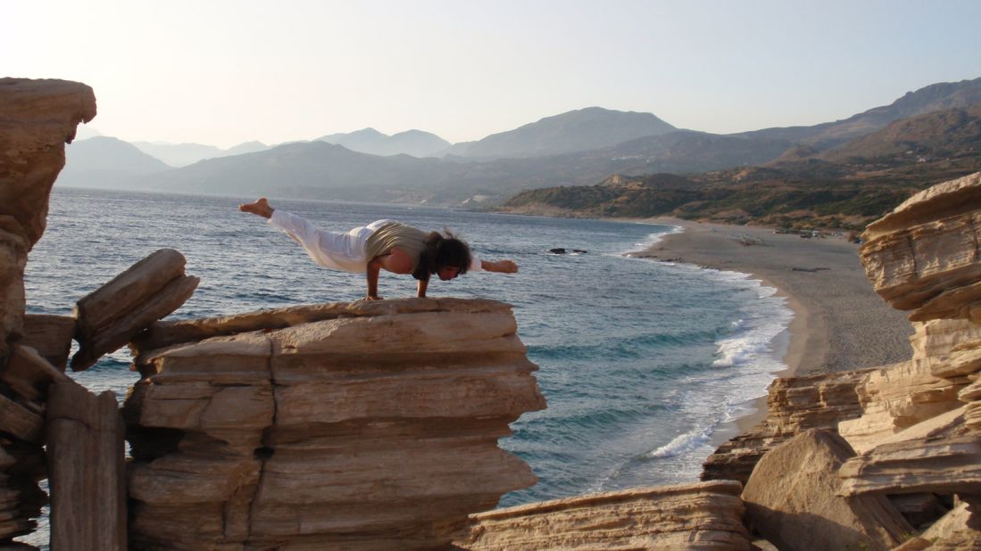 This retreat's breathtaking location on Crete overlooks unspoilt beaches atop a cliff. The British owners offer week-long retreats with renowned teachers imparting a deep knowledge of myriad yoga schools.