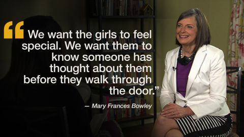 Mary Frances Bowley is the founder of Wellspring Living, an organization fighting child sexual abuse and exploitation. She has been a leader in bringing the fight against child sex trafficking to Atlanta and runs one of the country's largest safe-homes dedicated entirely to human trafficking survivors.