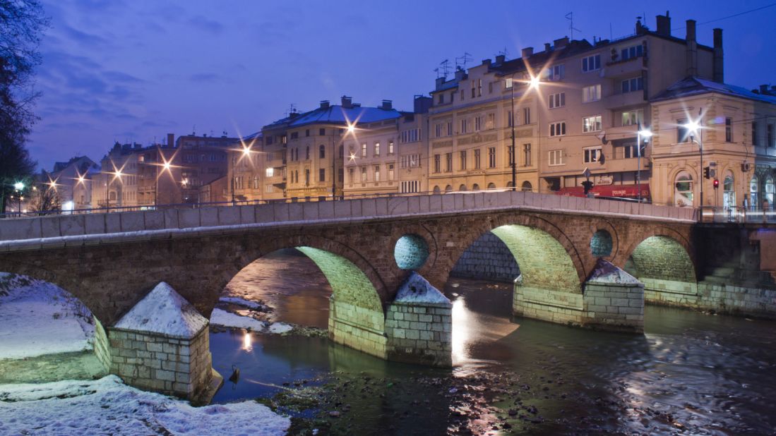 Sarajevo's Latin Bridge was famously the site of Franz Ferdinand's assassination in 1914: an event which triggered the outbreak of World War I. 