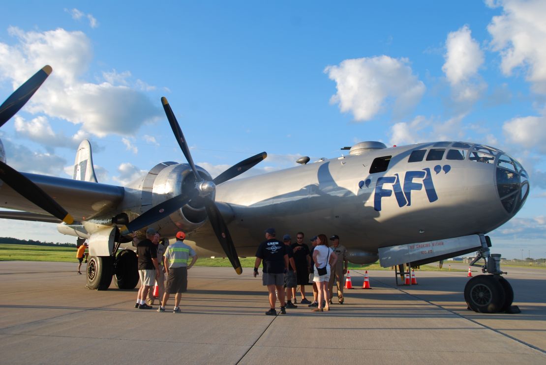 'FIFI," a Boeing B-29 World War II-era bomber 
