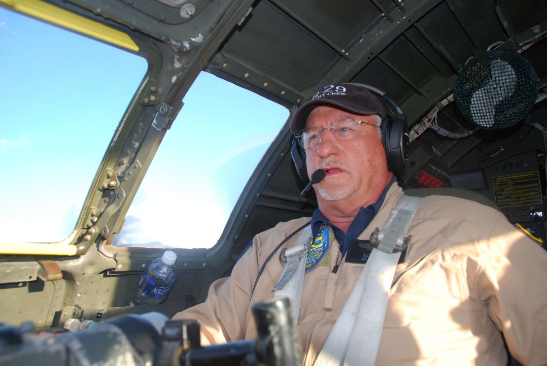 Pilot Allen Benzing says he's humbled by veterans who've served aboard B-29s like FIFI.